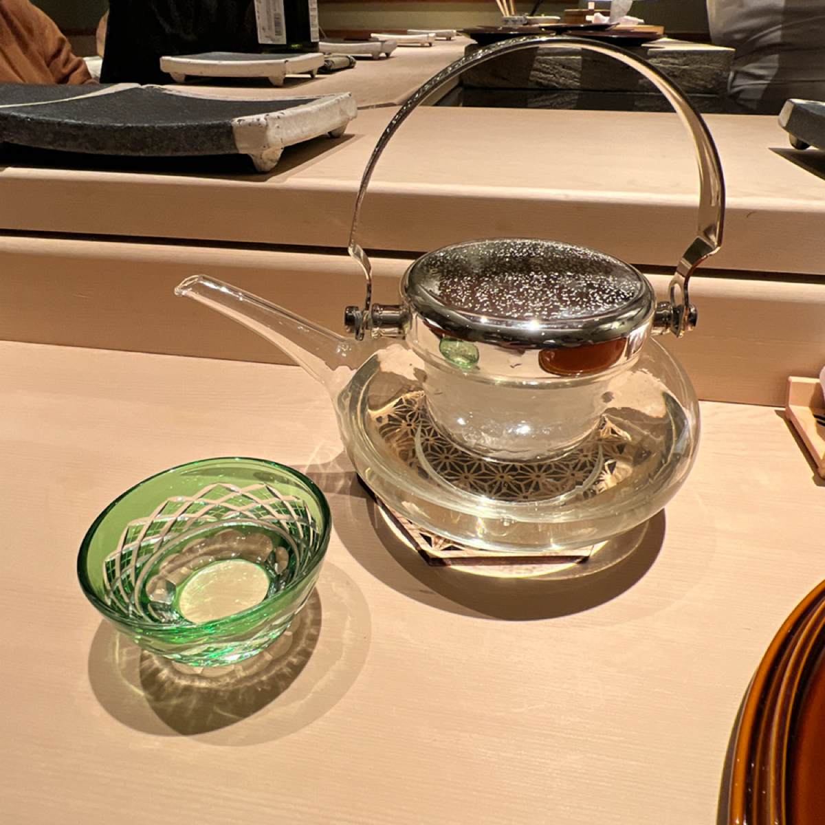 明壽司 的餐點圖片：清酒 由動吃動吃動吃 拍攝