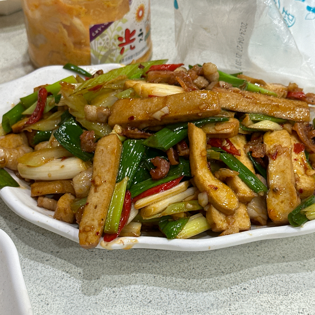 Meal image of 光之味客家風味創意料理: 客家小炒必點，豆乾炒的不會太硬和乾扁 shot by Luna一枚小吃貨
