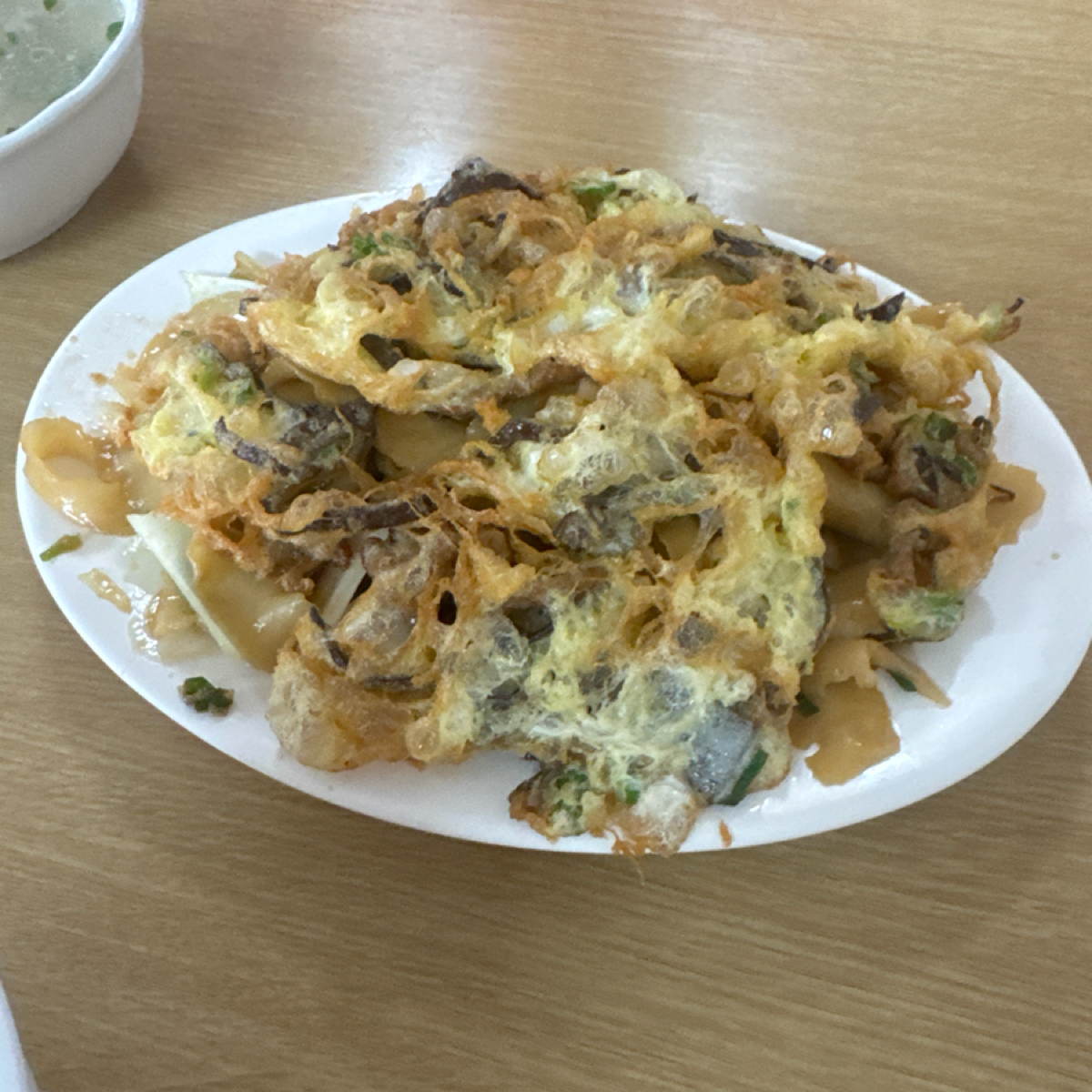 難得美食刀削麵 のレストランの写真：木須炒麵 by食、動、健康 