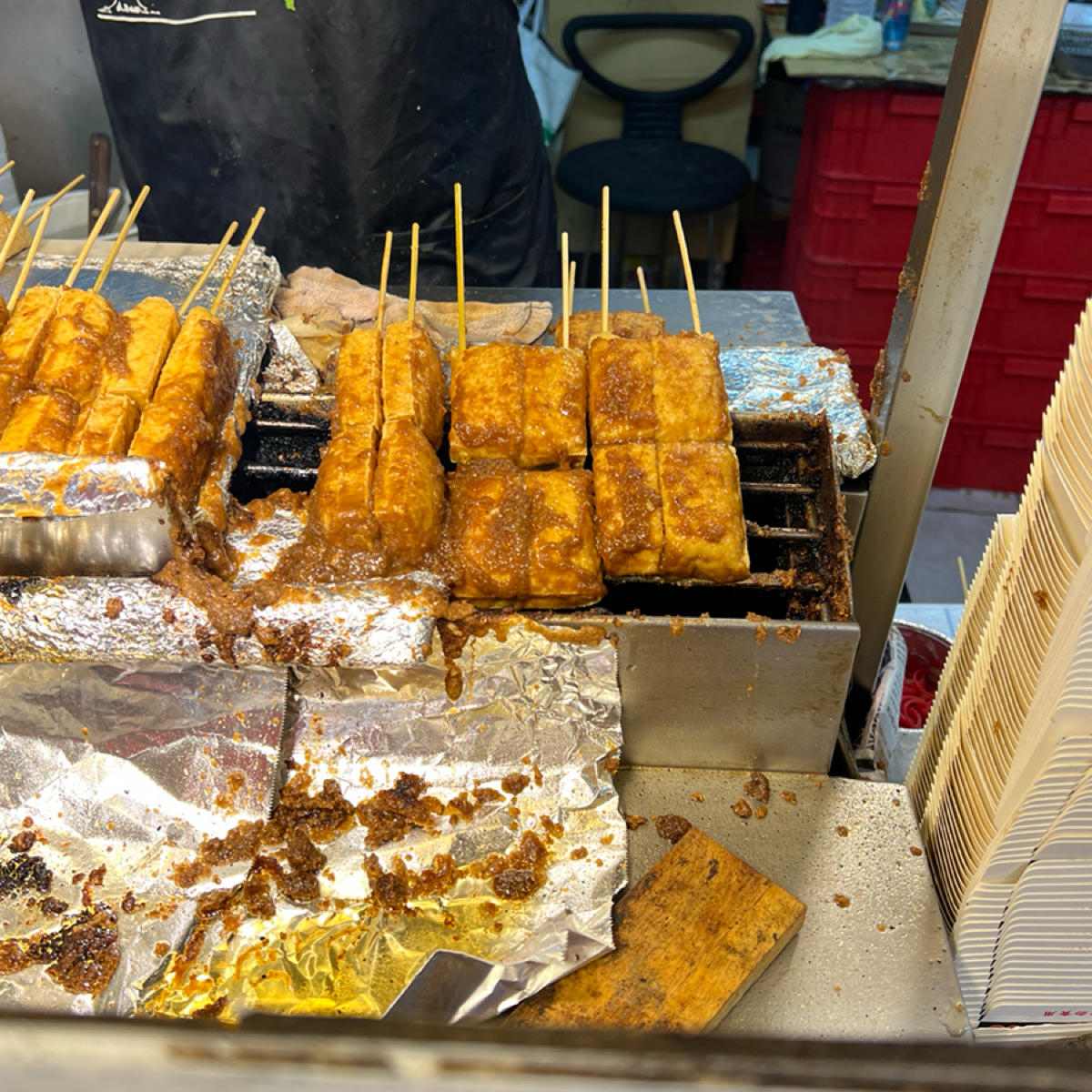 大樹下串燒臭豆腐 深坑老街內 のレストランの写真： byLESTER 