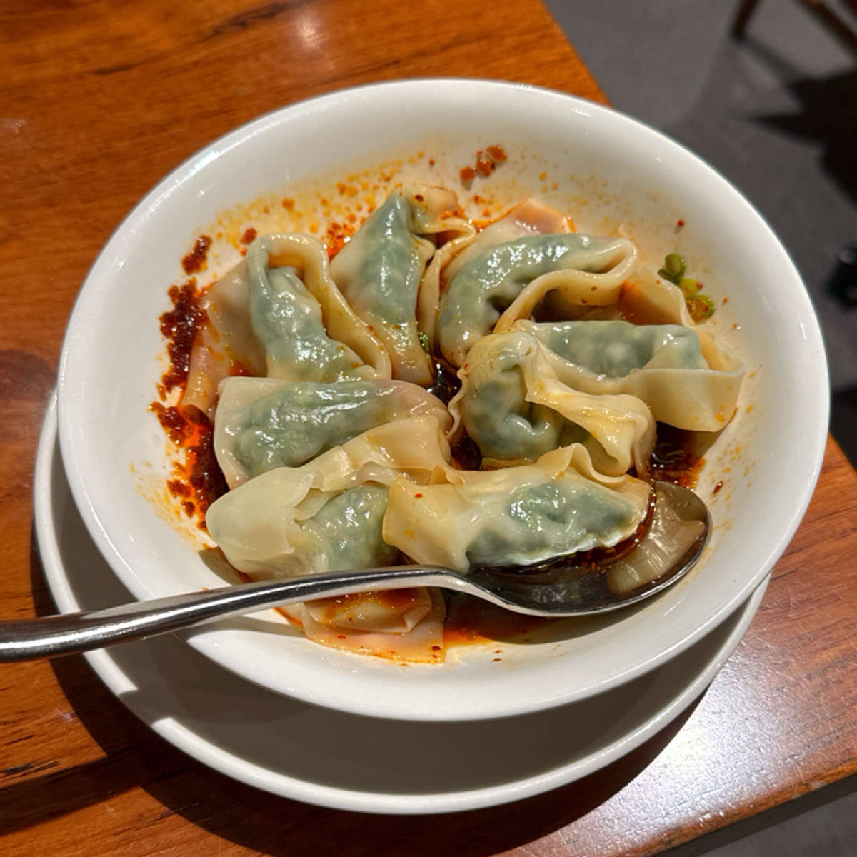 鼎泰豐 天母店 のレストランの写真：紅油抄手 菜肉（$200） byAna 