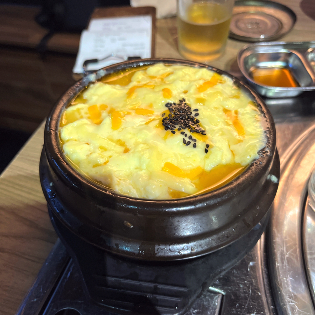 Meal image of 台韓民國 韓式燒肉店: 蒸蛋 shot by 阿官