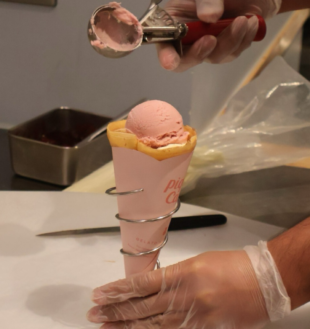 gelato pique cafe bio concept 台中Lalaport店 的外觀氛圍圖片： 由HIH J 拍攝
