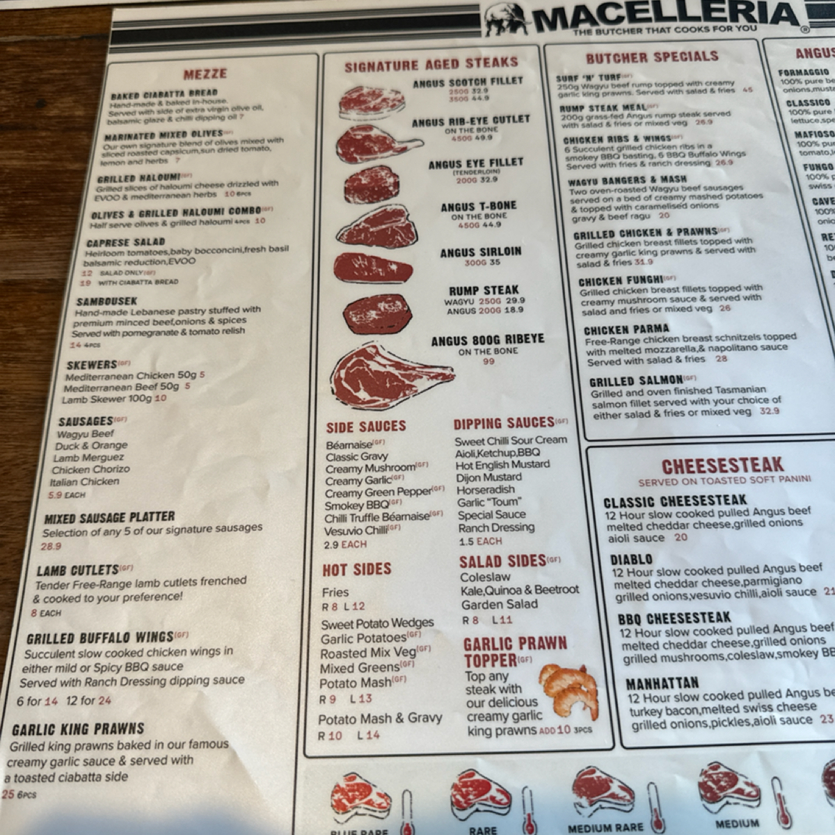 Menu image of Macelleria Newtown:  shot by 三口元