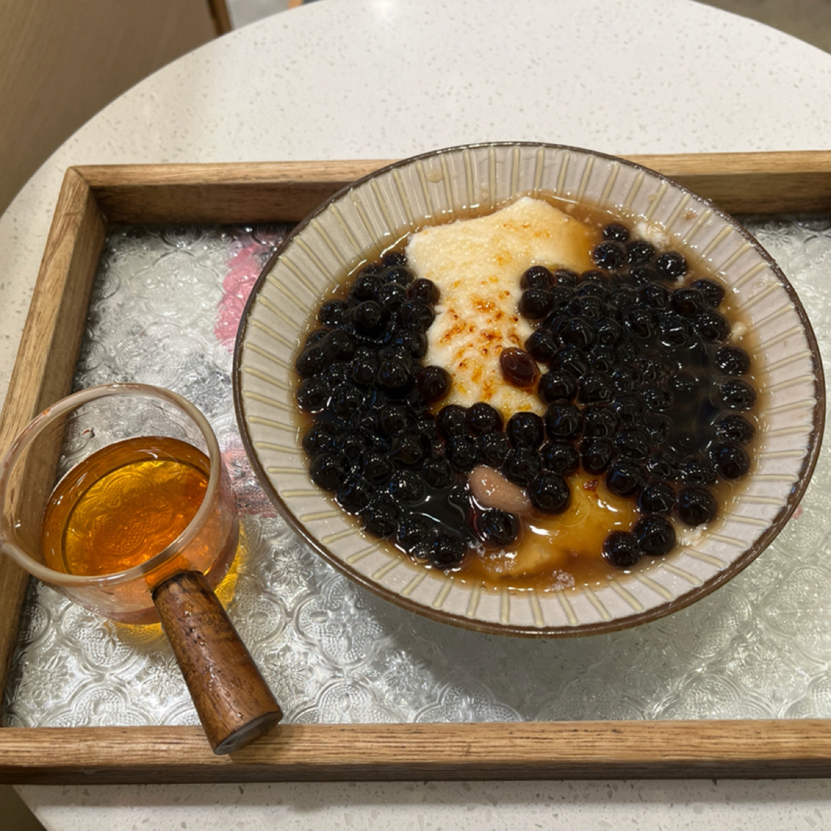 Meal image of 鮮芋仙 中山主題店: 炎炙燒豆花$90 shot by 珍珠奶綠