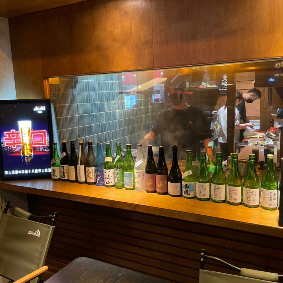 秀 やま 炭火串燒 &#x2F; 海鮮 居酒屋 の雰囲気の写真： byQueena 