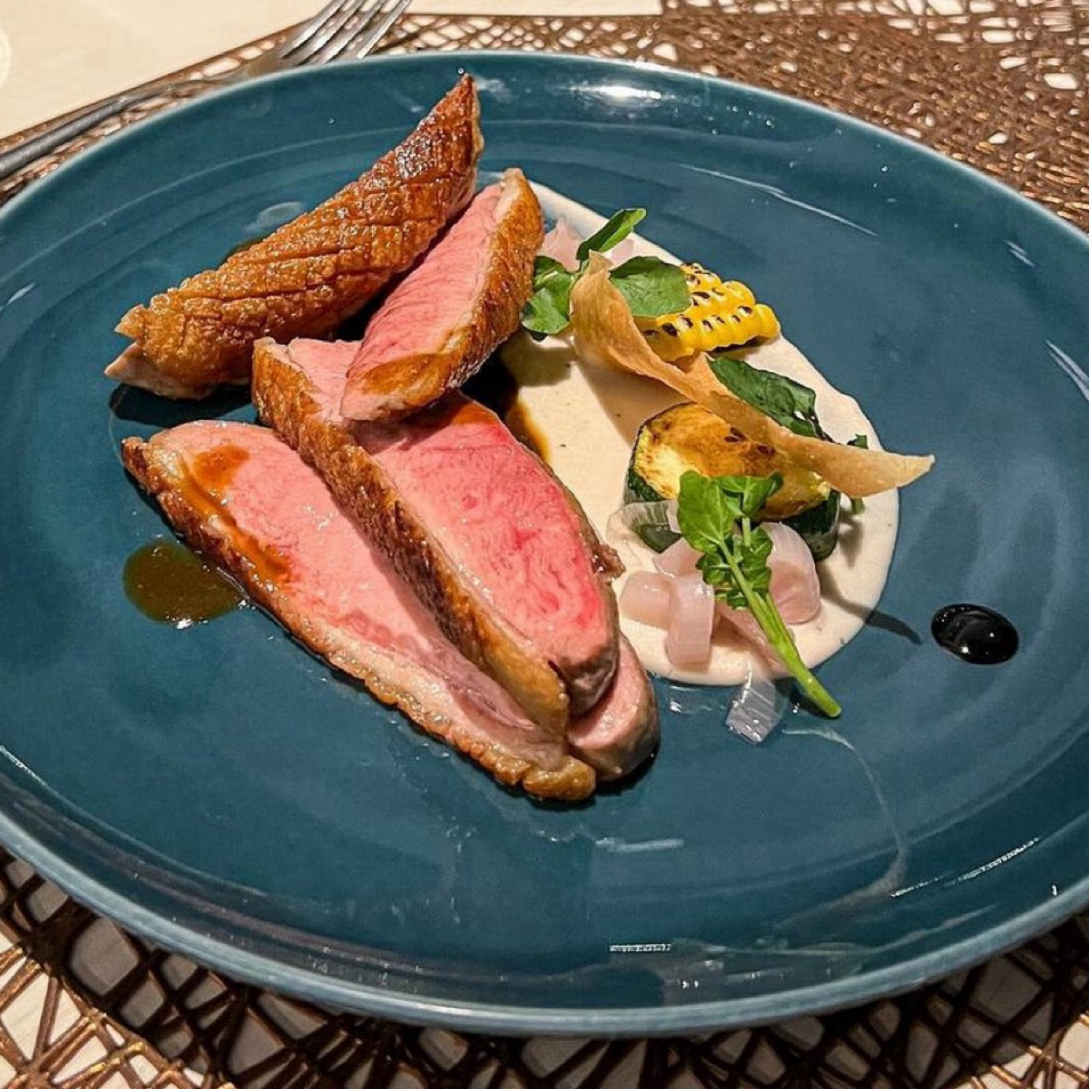 Meal image of Restaurant Go.老吳的西洋料理: 屏東北京鴨種鴨胸 shot by 咩PO飽食記
