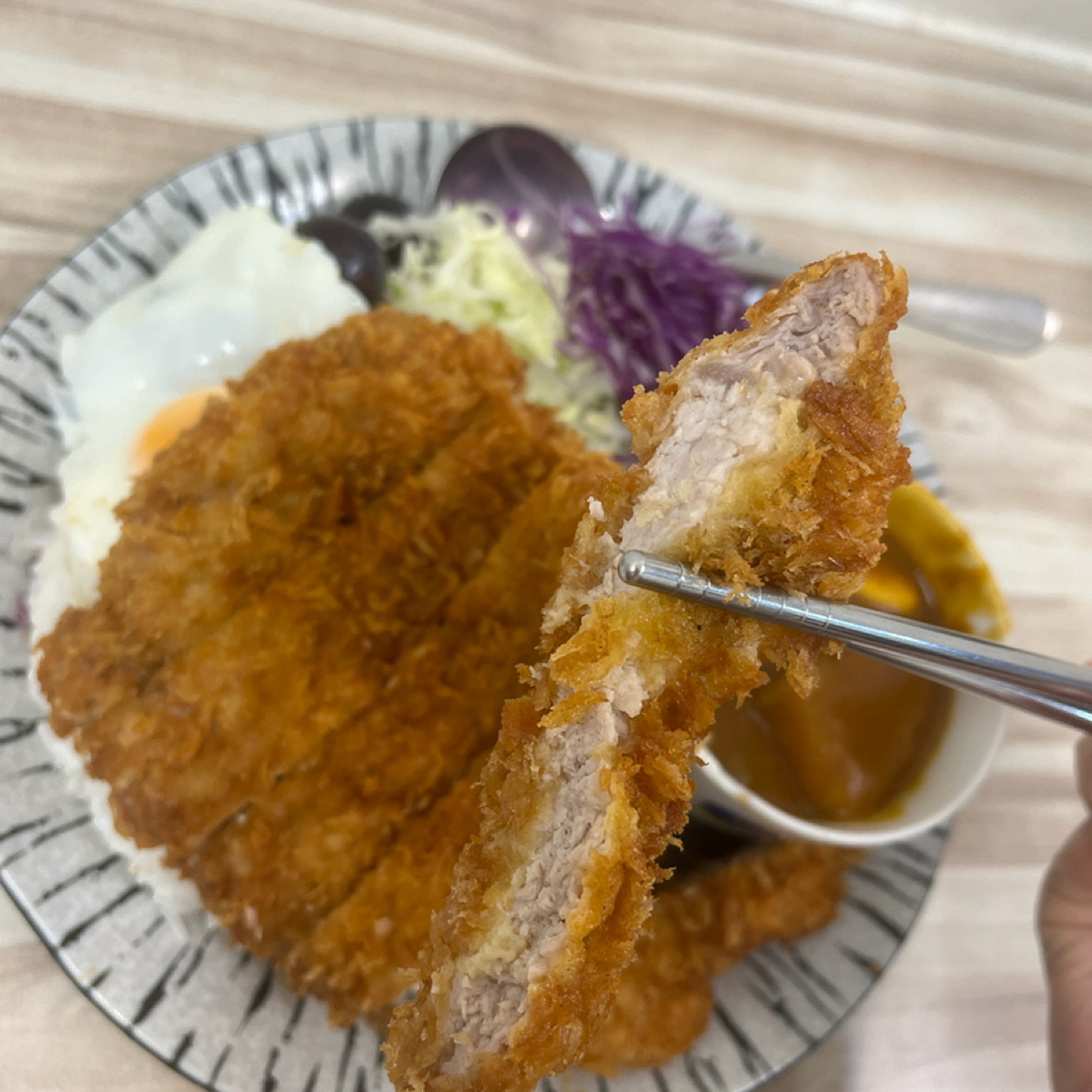 Meal image of 十巷咖哩: 豬排咖喱 shot by 珍珠奶綠
