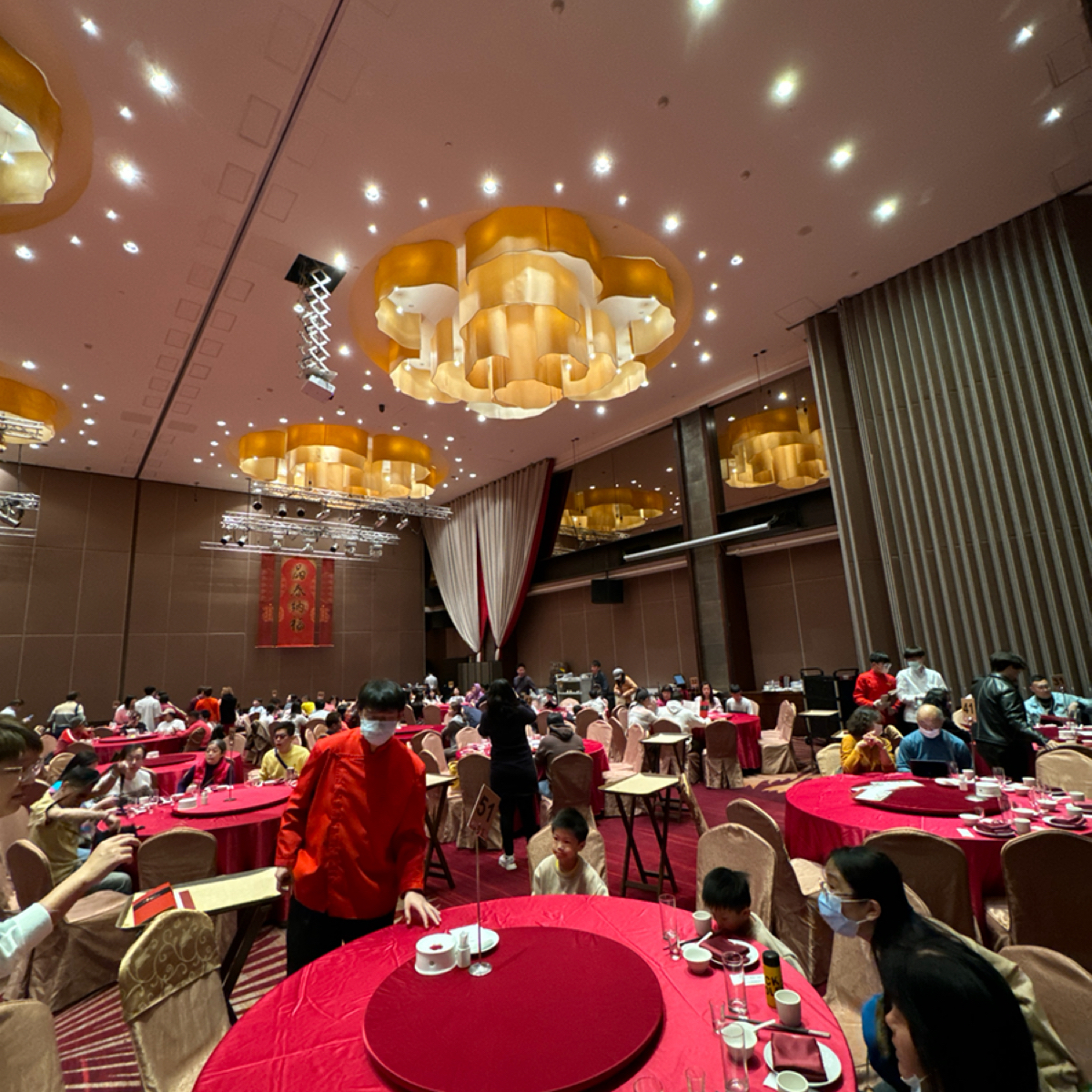 蘭城晶英酒店 紅樓中餐廳 の雰囲気の写真：餐廳內部 byWest 