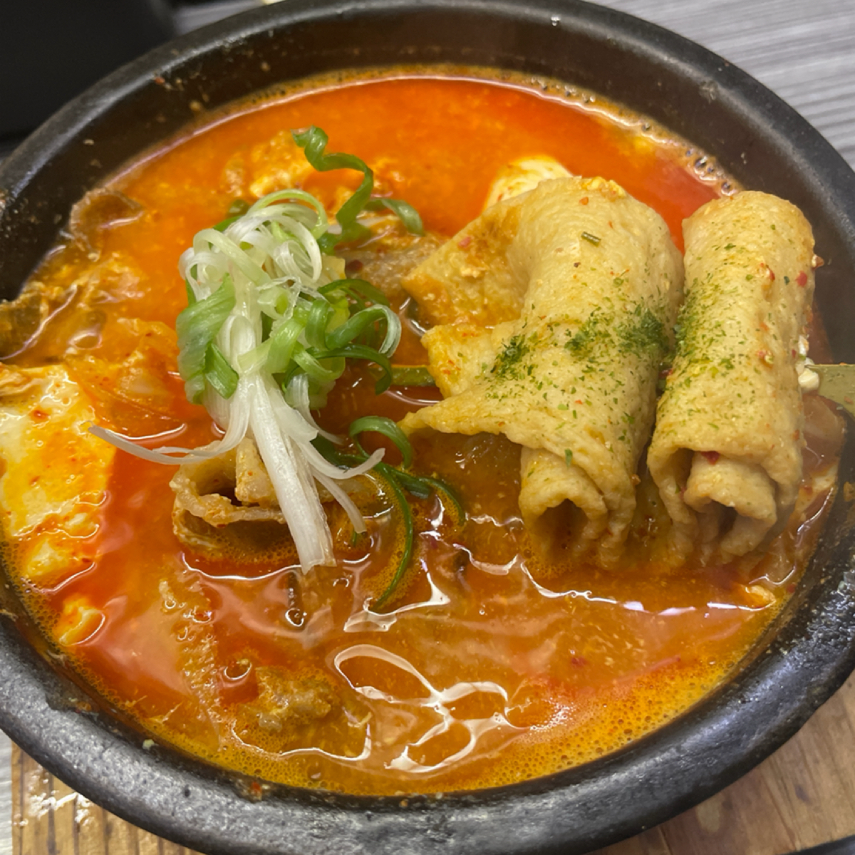Ma C So Yo 築夢韓食 のレストランの写真：辣豆腐鍋（豬肉）$338 by乃子過日子 
