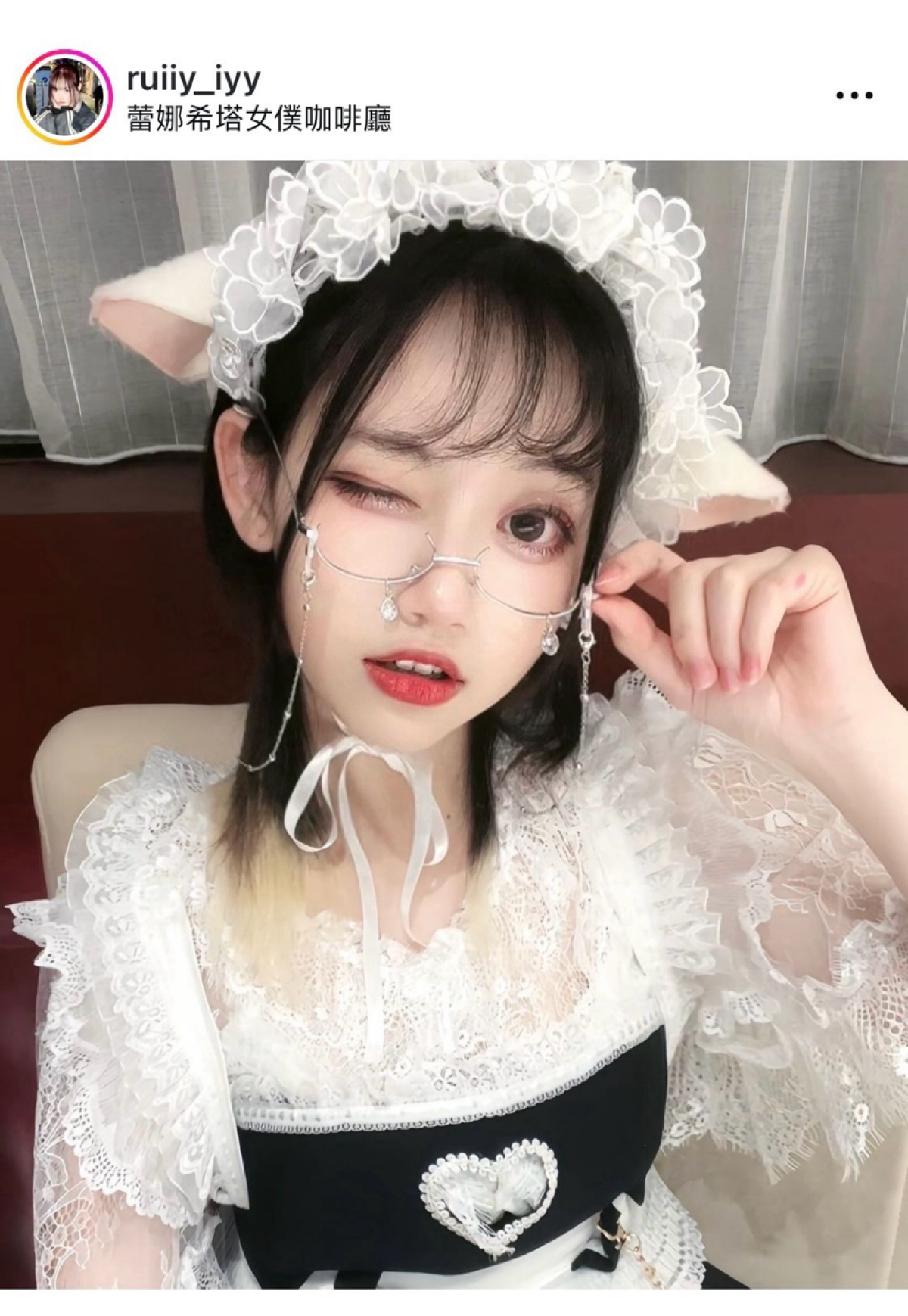 蕾娜希塔女僕咖啡廳 の雰囲気の写真：芮伊 ruily_iyy

♥️ 生誕 10&#x2F;3
預約備註芮伊 🥳💖✨
♥️ バー 🍺 @00 byFooday 官方帳號 