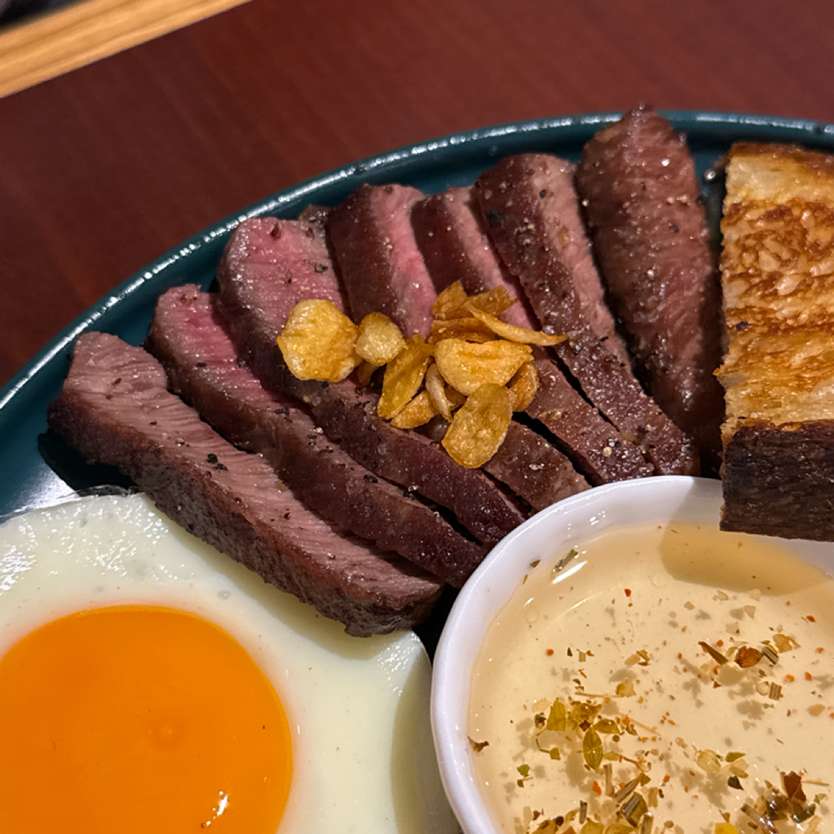 Meal image of HI MATE !: 炙燒嫩煎牛排 shot by Freddy Liu