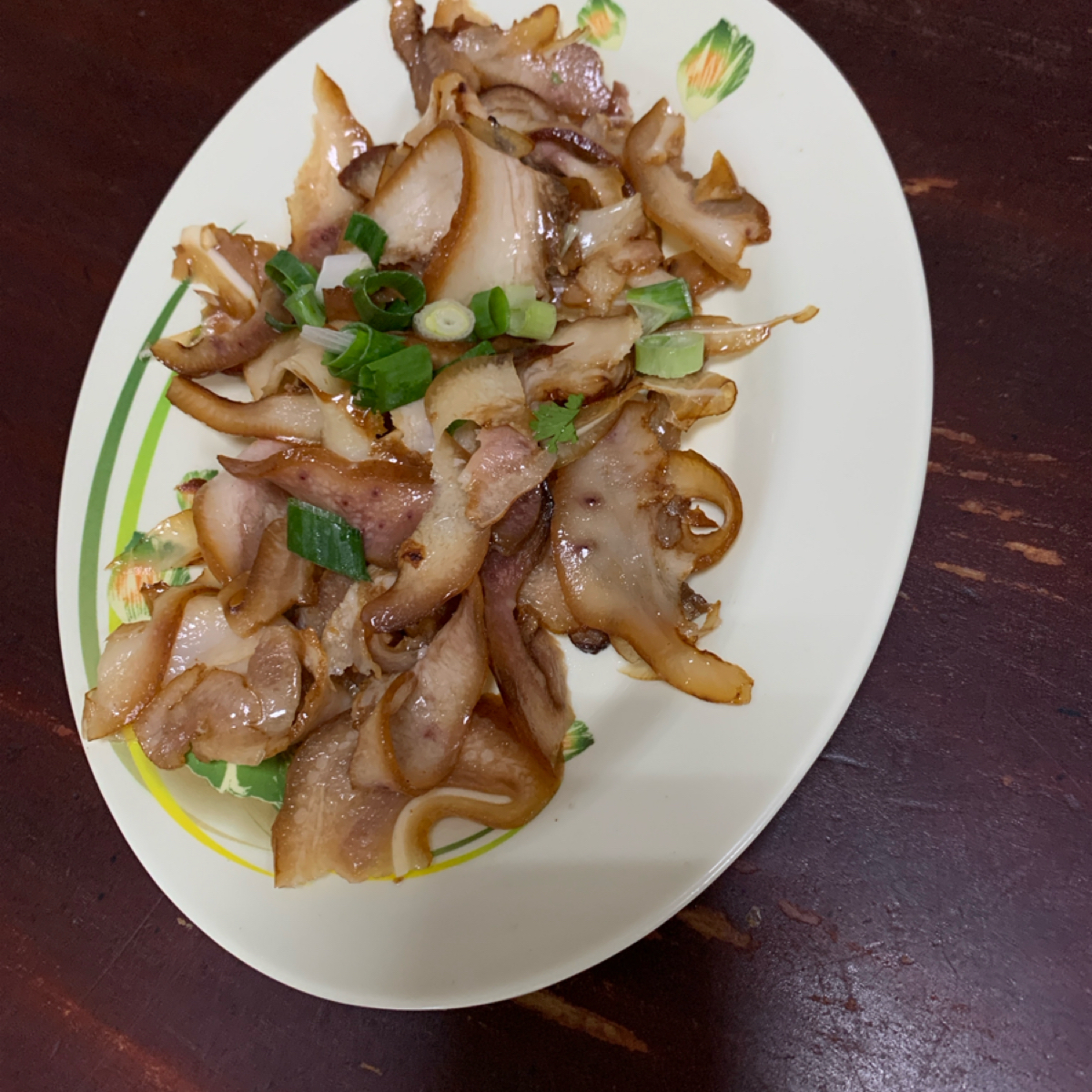 賴新魁麵館 のレストランの写真：豬頭皮 by嚶嚶美代子 