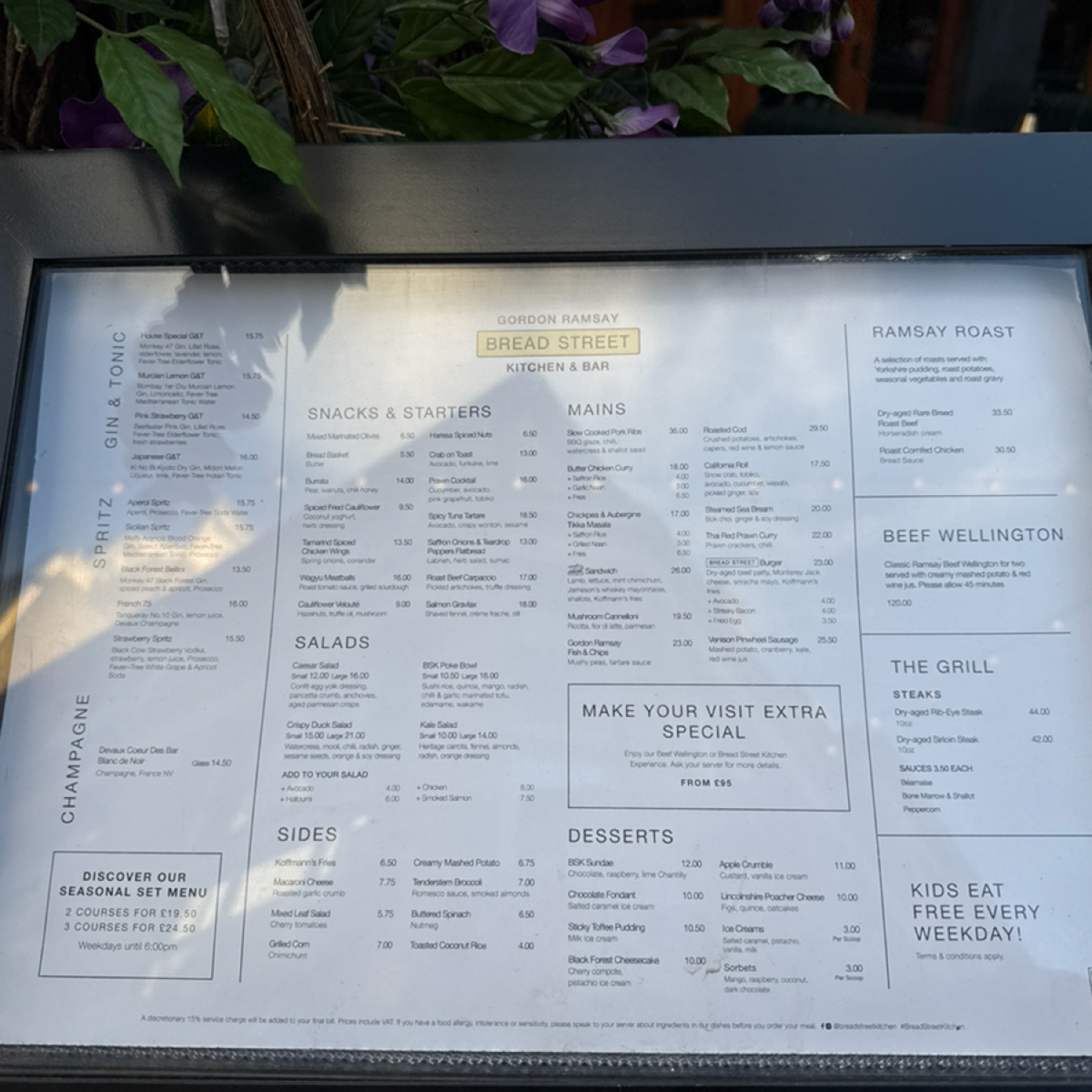 Menu image of Heddon Street Kitchen:  shot by alina