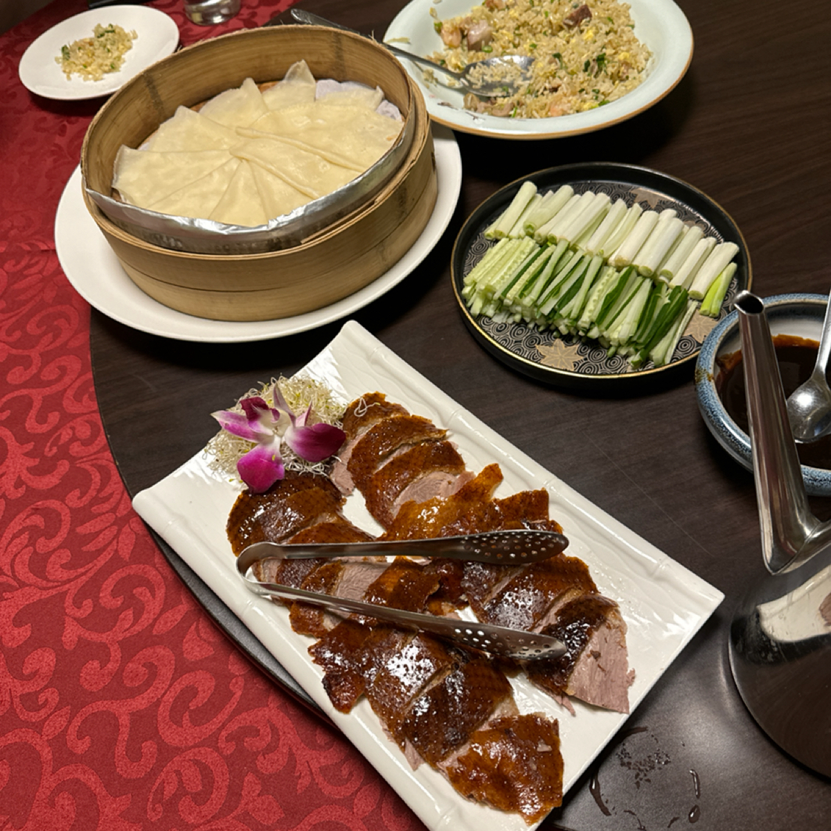 Meal image of 青樓中式餐酒館: 北京烤鴨三吃-片皮鴨 shot by 史波蓋提