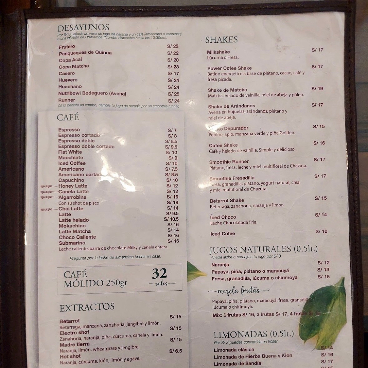 Menu image of La bodega verde :  shot by DeniseWang
