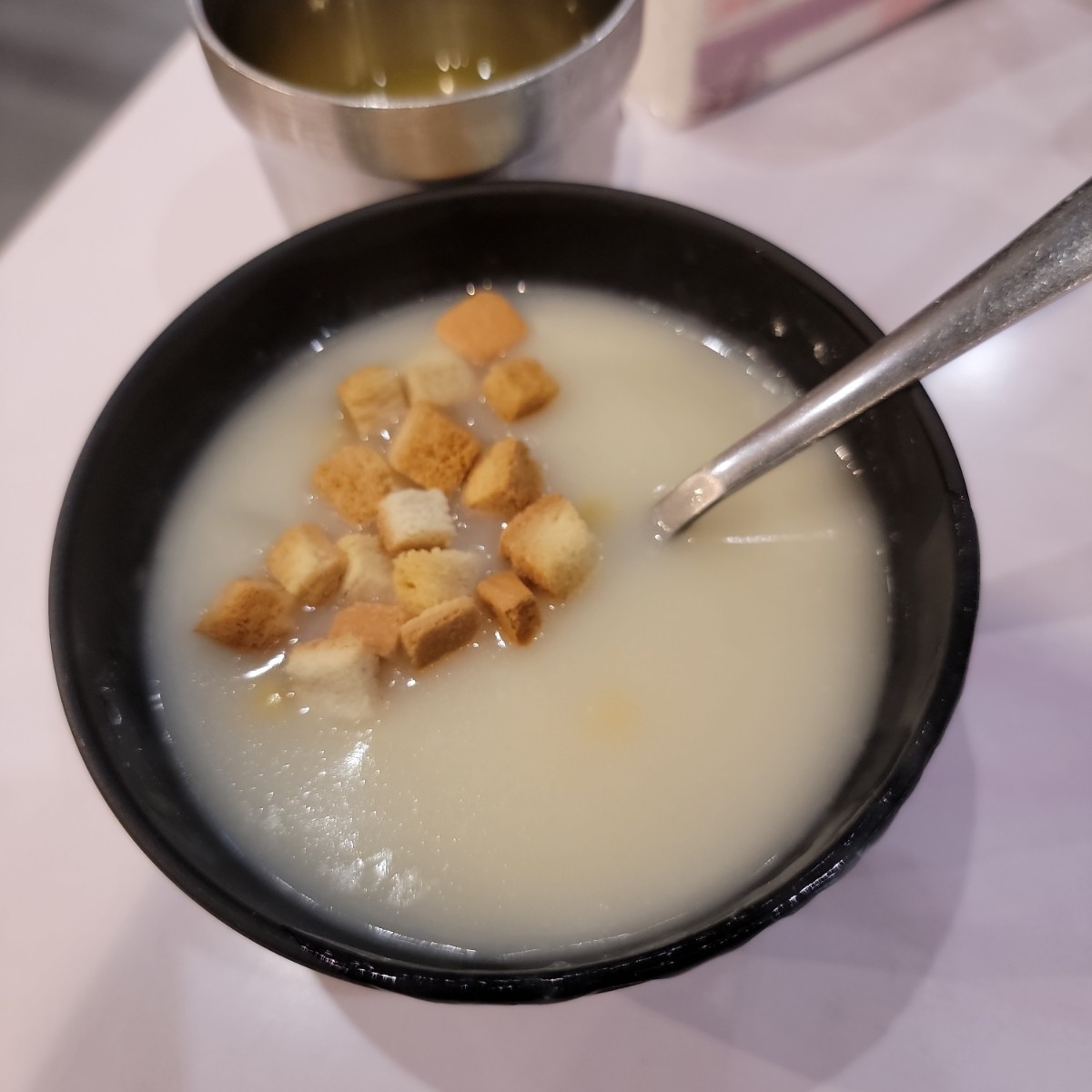 Meal image of 愛將平價牛排 美村店: 玉米濃湯 shot by Leo
