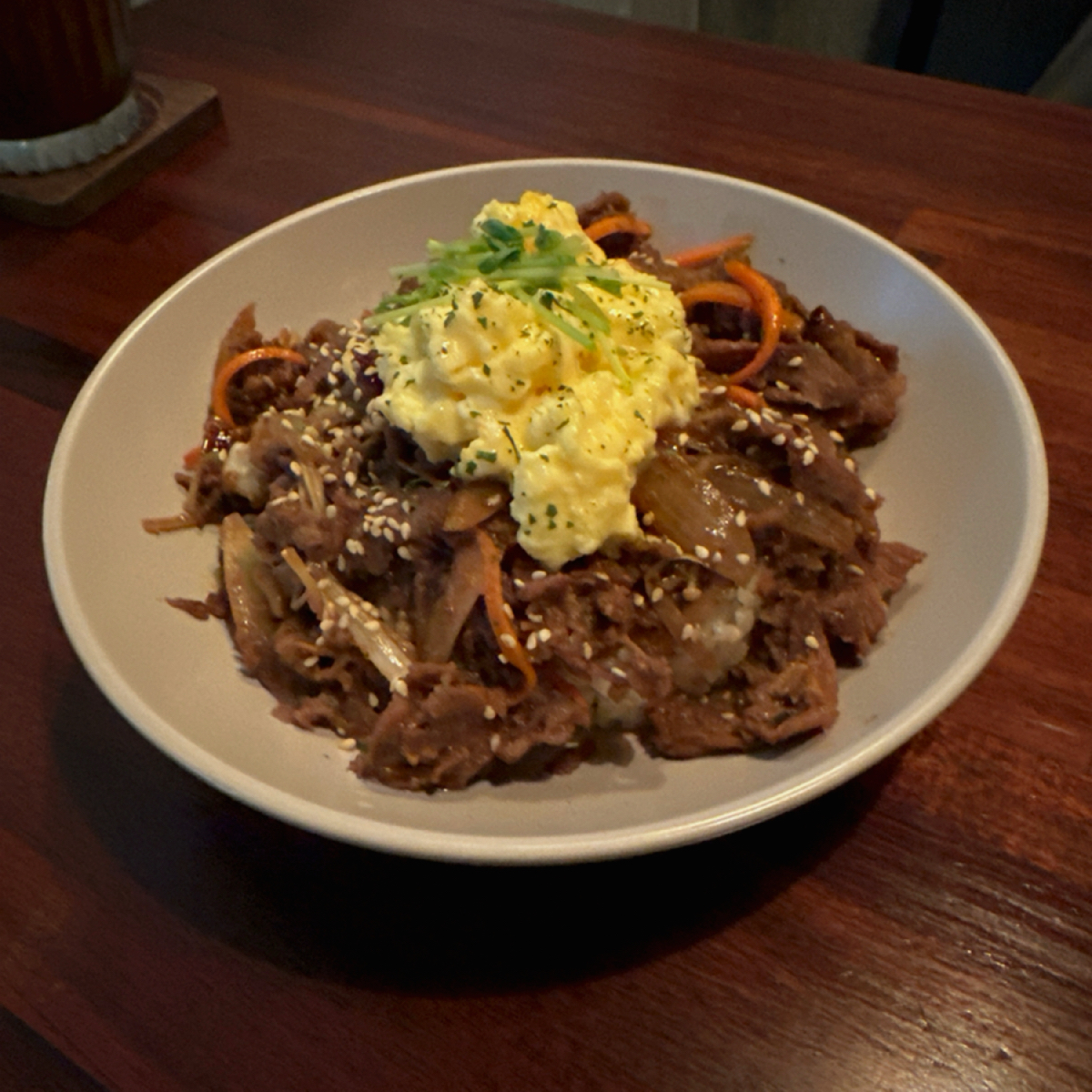 Meal image of 2J CAFE: 韓式炒牛肉飯 shot by 小青蛙🐸