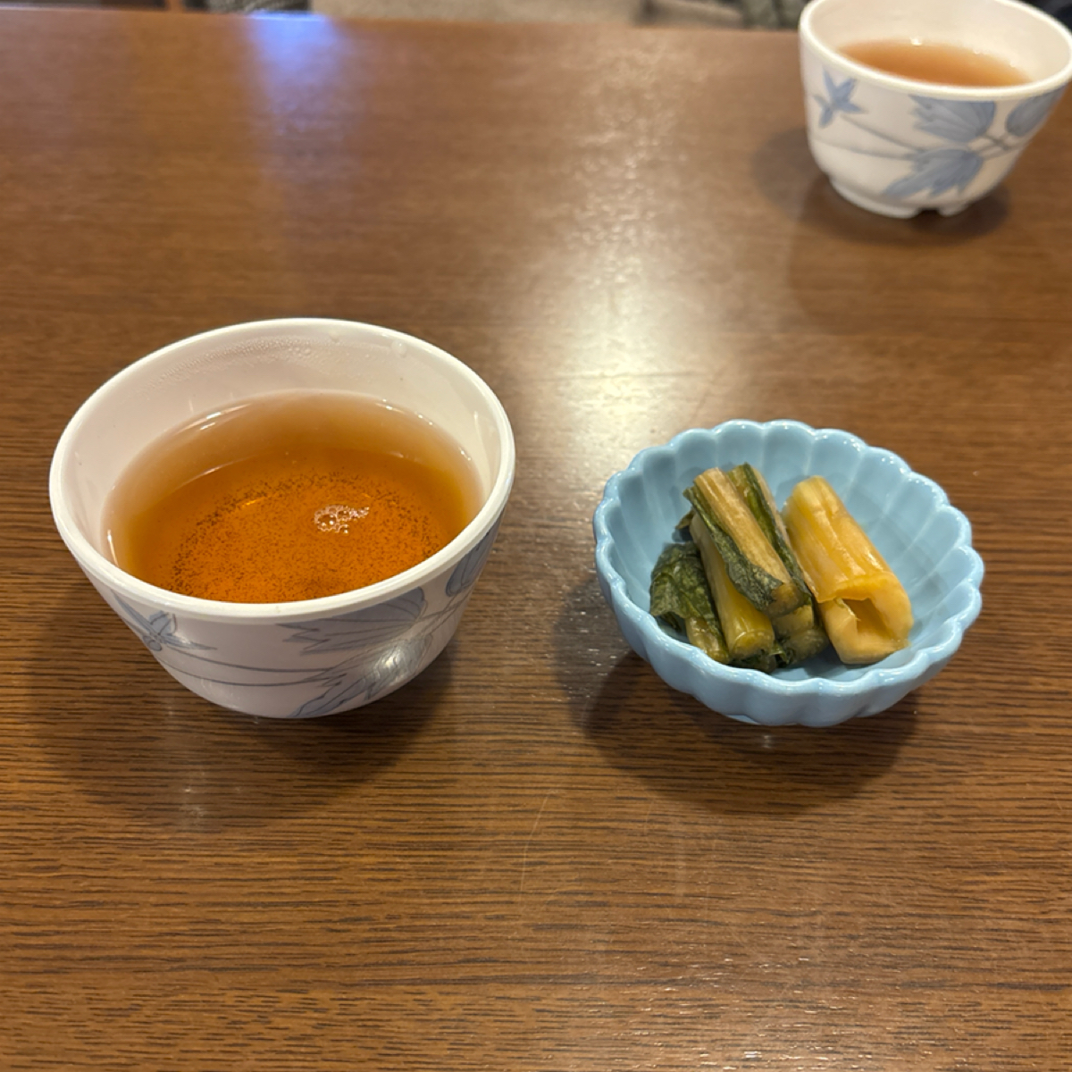 Meal image of そば処 おっこと亭: 附茶和一小份醃漬高菜 shot by 秋桑