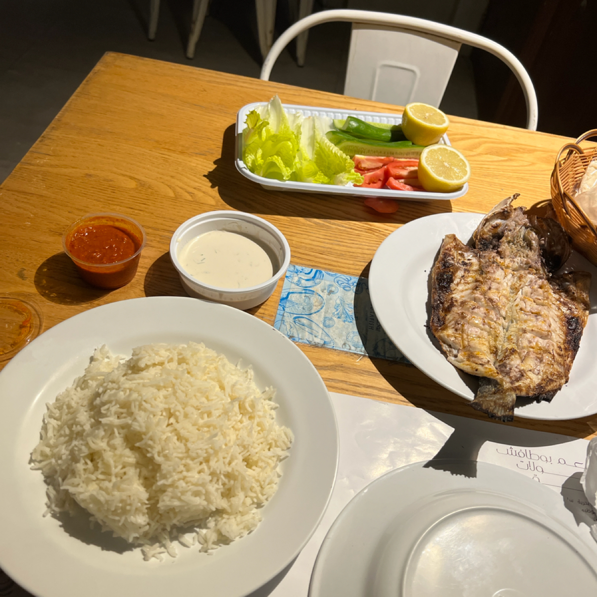 Meal image of Bu Tafish: Full table shot by Deltfly