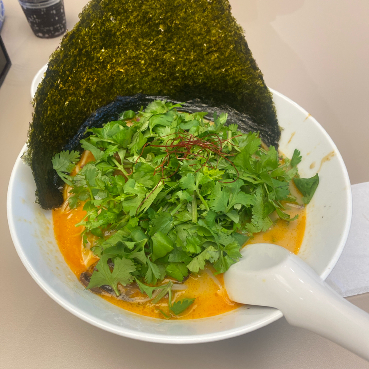 埔里橫濱拉麵 のレストランの写真：芫荽拉麵（微辣） byTJMM食食嗑 
