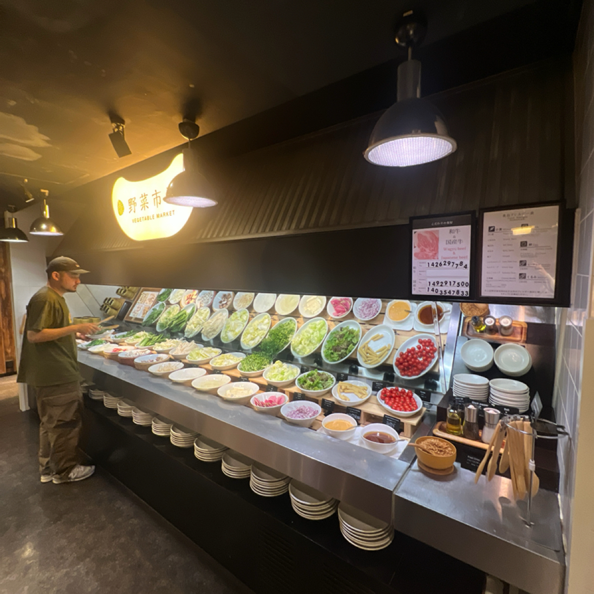 Vibe image of 鍋ぞう 池袋サンシャイン６０通り店: 蔬菜自助吧 shot by 七咪