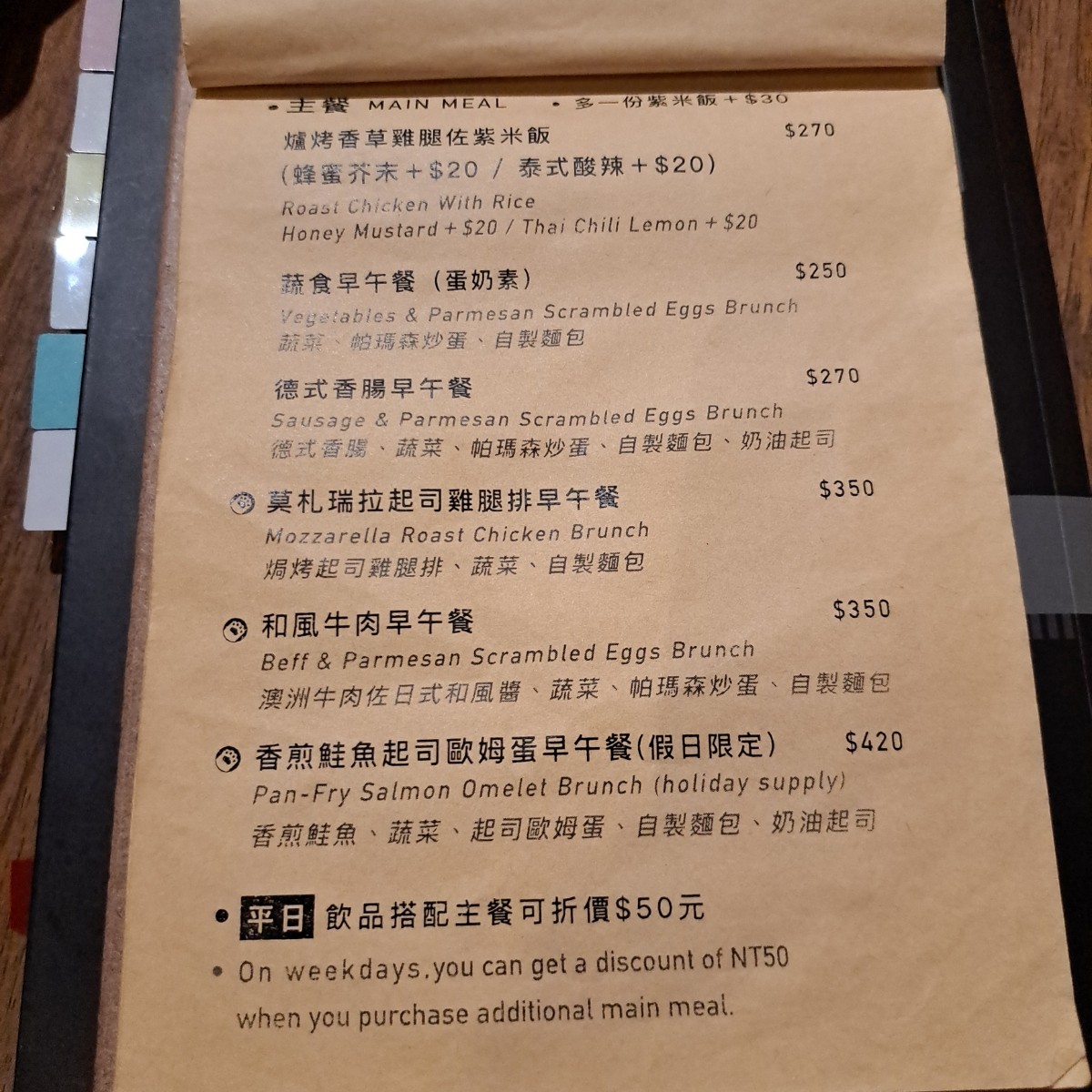 Menu image of 貓妝自家烘焙咖啡館:  shot by Year