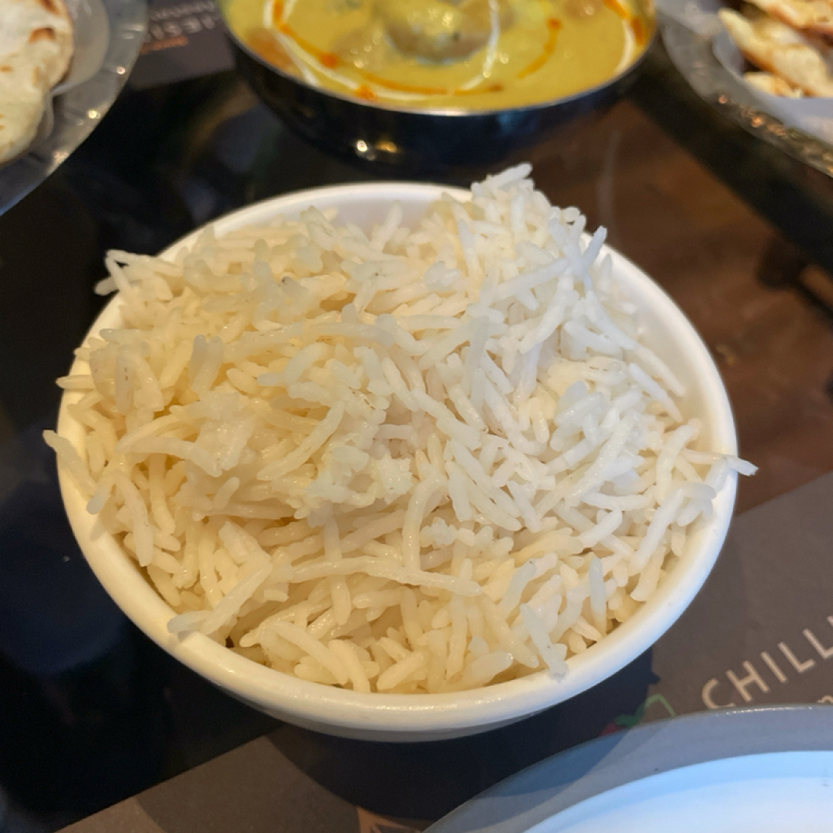 淇理思印度餐廳 崇德店 のレストランの写真：印式白米飯（雙人套餐）
單點價 $60

長米飯，喜歡咖哩飯的也能伴著吃。 by一刻又一嗑 