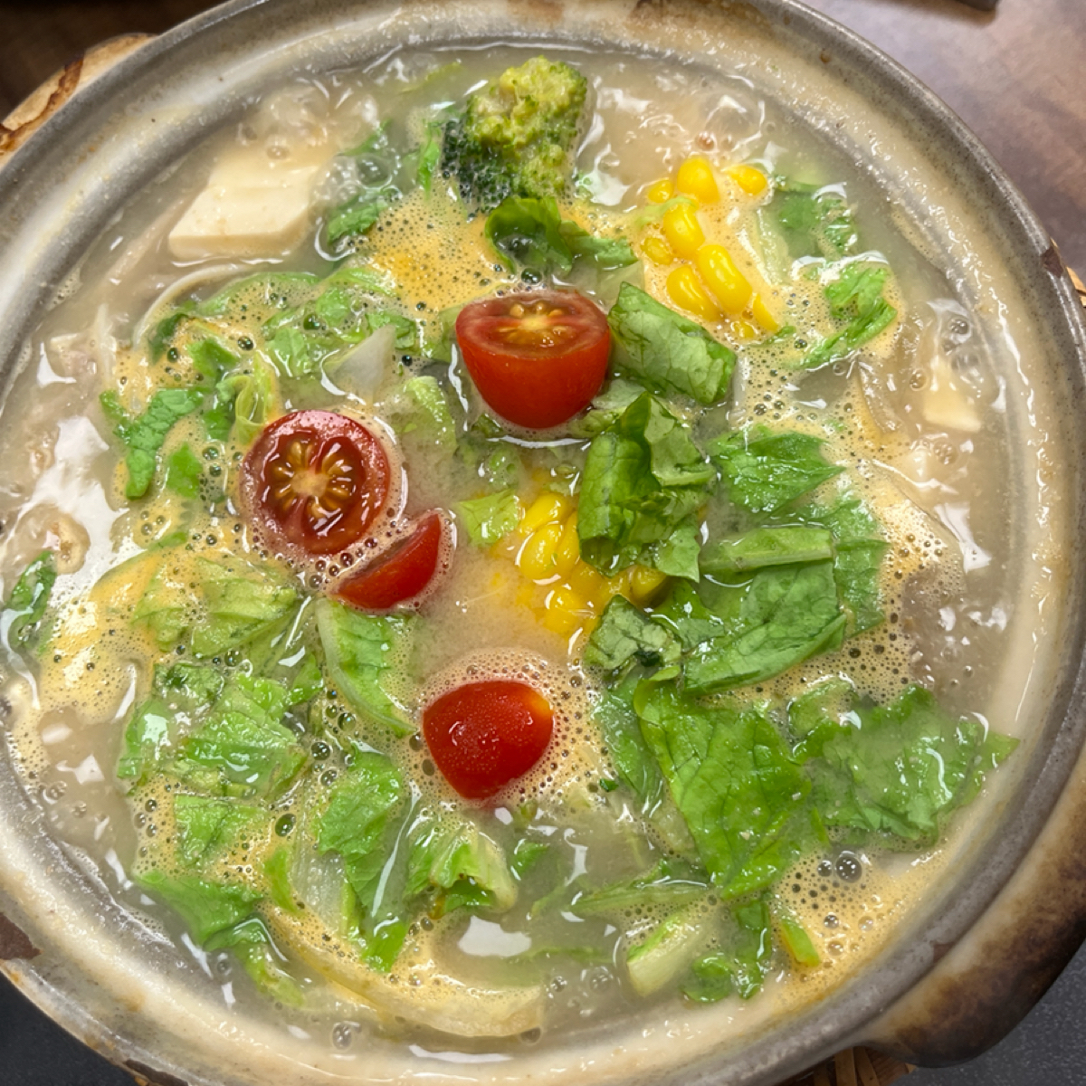 蔬喜丼 的餐點圖片：豚肉味噌火鍋，$160 由珍珠奶綠 拍攝