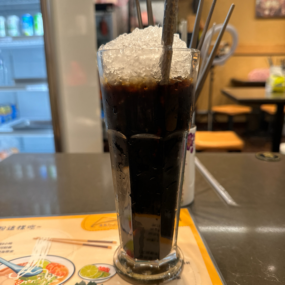 Meal image of 法越French Viet家族秘製牛肉河粉: 冰黑咖啡 shot by 食、動、健康