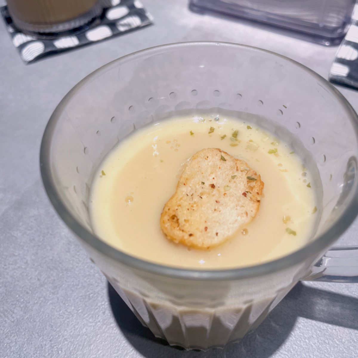 Meal image of 漾漾食光Y2 Cafe: 副餐另一個選項濃湯
很濃郁順口
熱熱喝很療癒 shot by Shiny