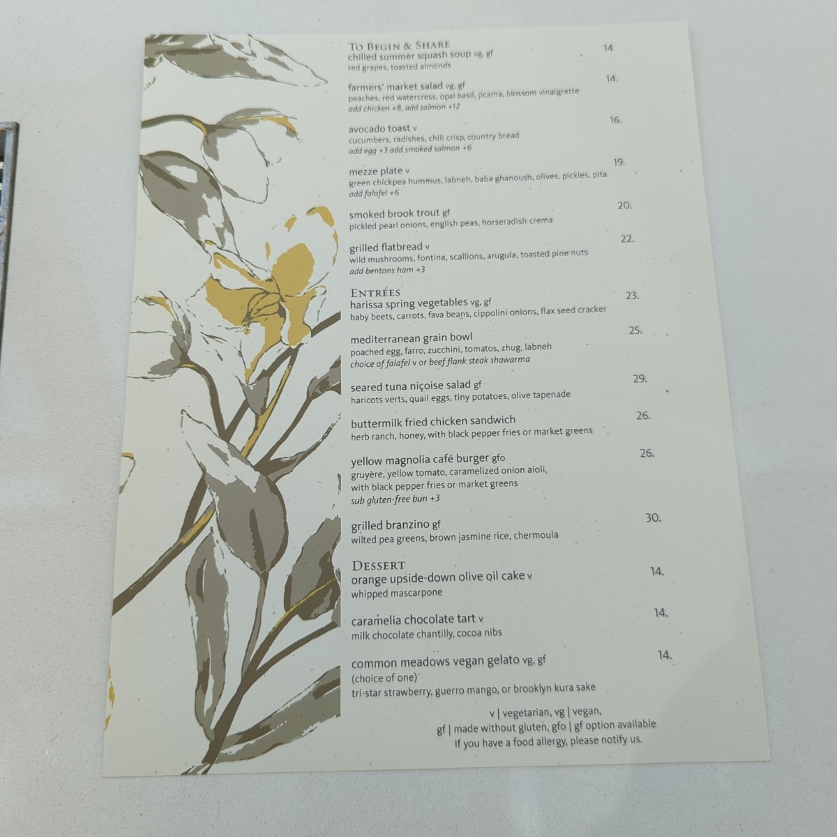Menu image of Yellow Magnolia Café

 Botanic Garden : Yellow Magnolia Cafe shot by Geonamiable