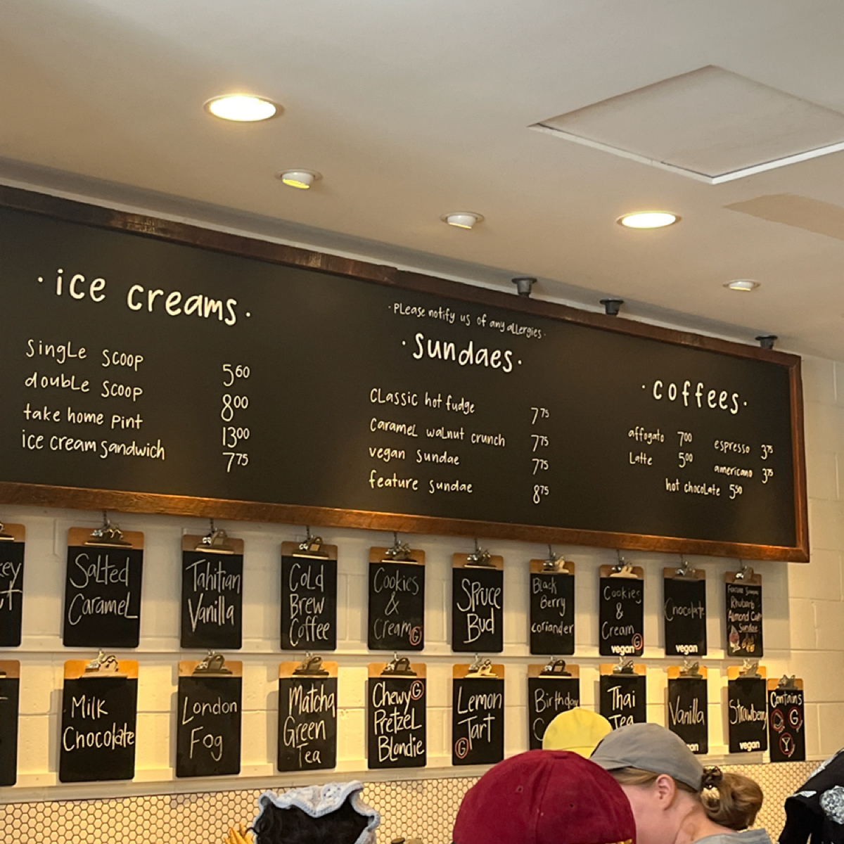 Menu image of Earnest Ice Cream | Fraser St: 菜單 shot by Dean