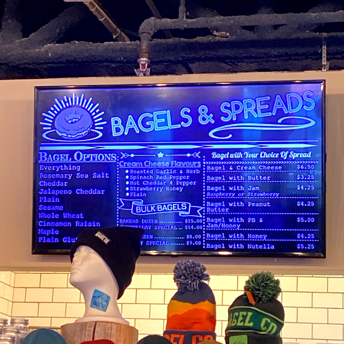 Menu image of Rocky Mountain Bagel Company:  shot by 每個人都在找他的貓