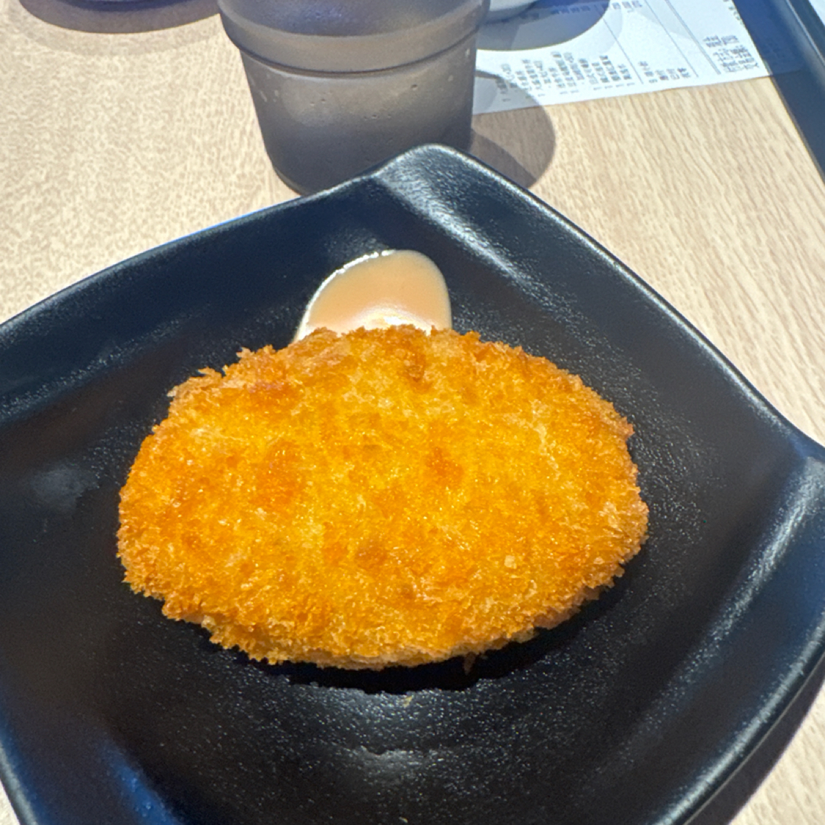 Meal image of 大盛屋-日式丼飯烏龍麵專賣店: 可樂餅 shot by 食、動、健康