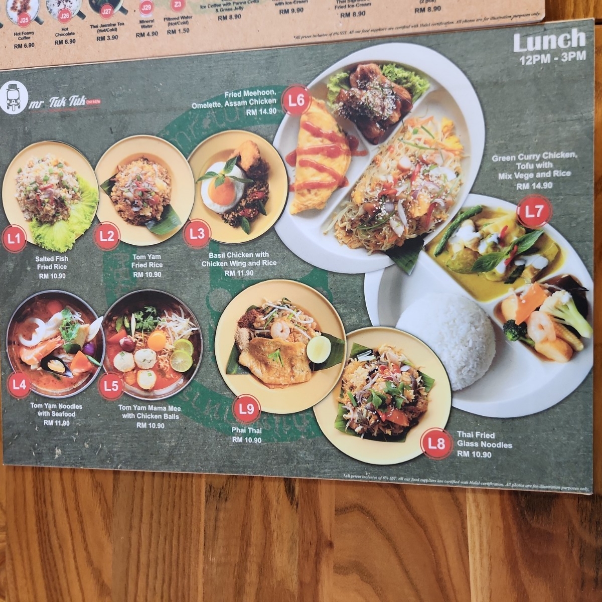 Menu image of Mr Tuk Tuk @ Tropicana Gardens Mall:  shot by blacktaiko