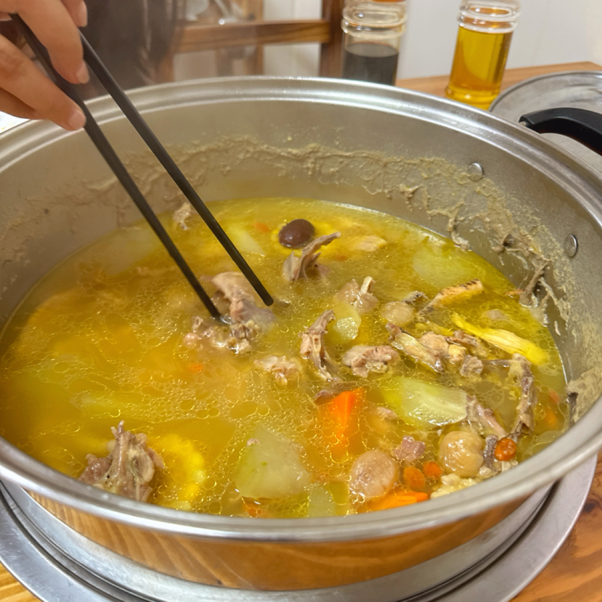 Meal image of 石洪品粥.桑拿鸡:  shot by 不能被老婆發現