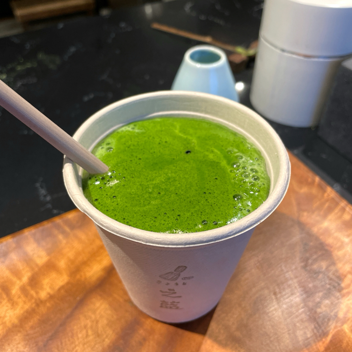 Meal image of 之藍じらん 抹茶販売店: 抹茶拿鐵 shot by Tanesha Lee