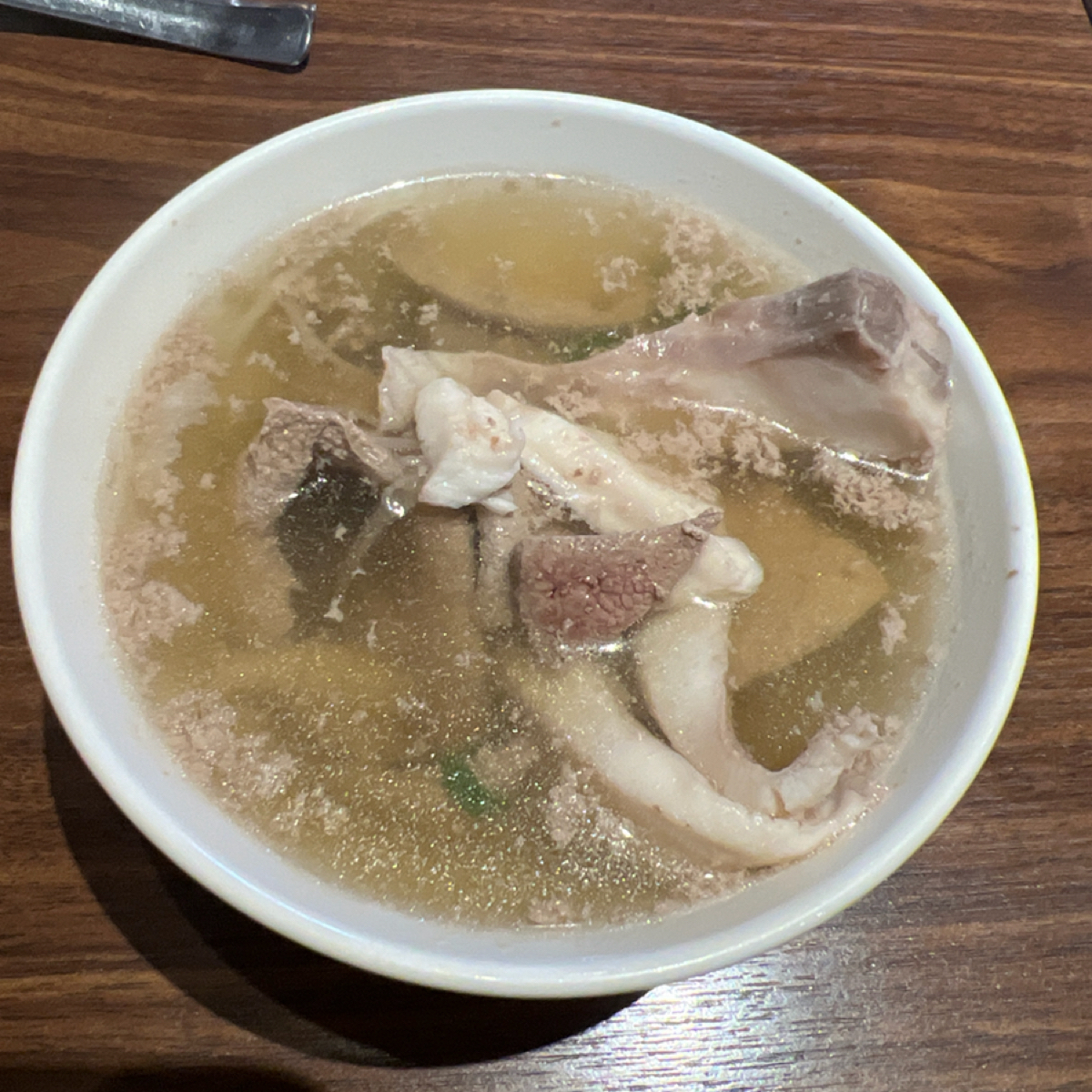 Meal image of 阿圖麻油雞 台北博愛店: 鮮魚清湯+豬肝 shot by Will