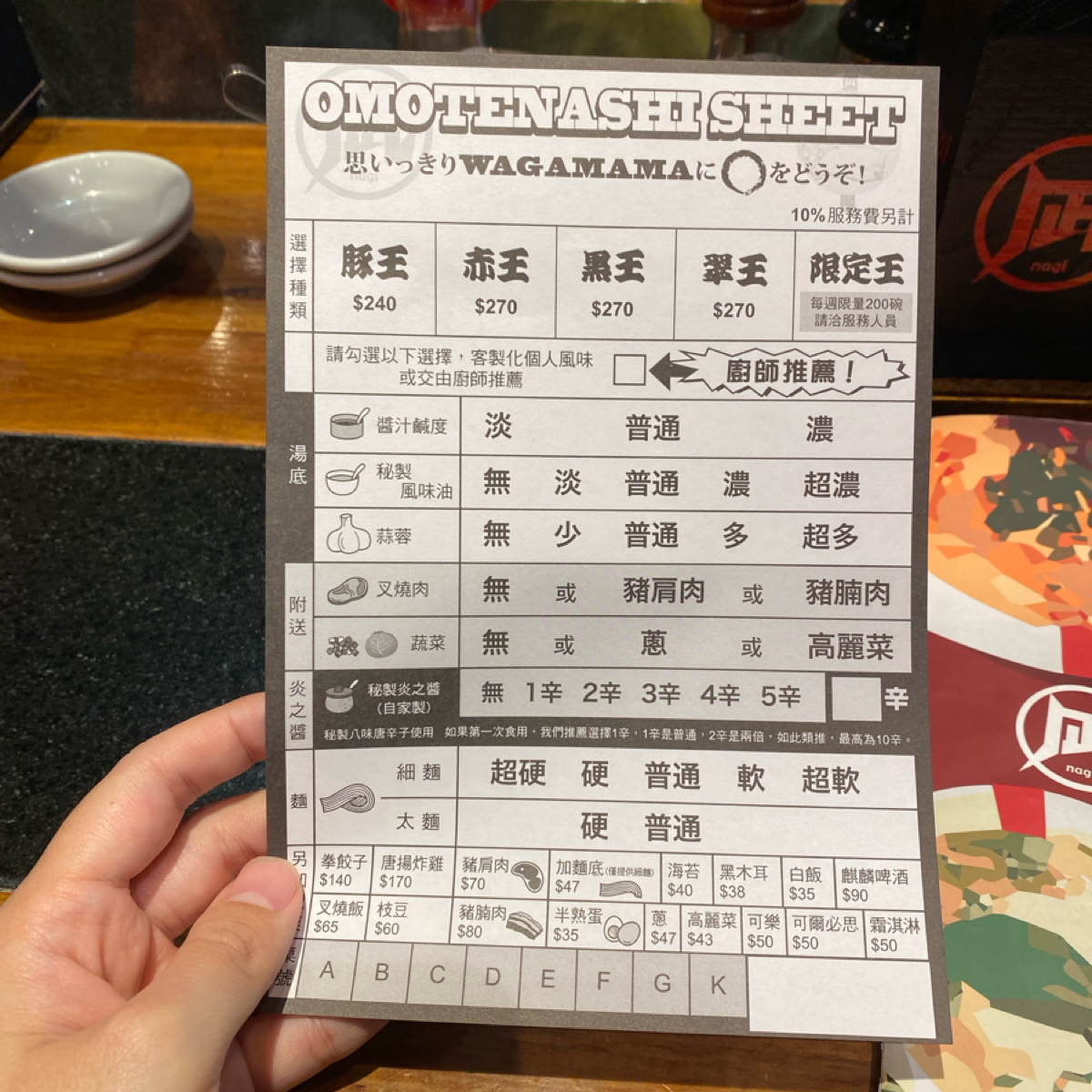 Menu image of Nagi豚骨拉麵 凪 台中店:  shot by TJMM食食嗑