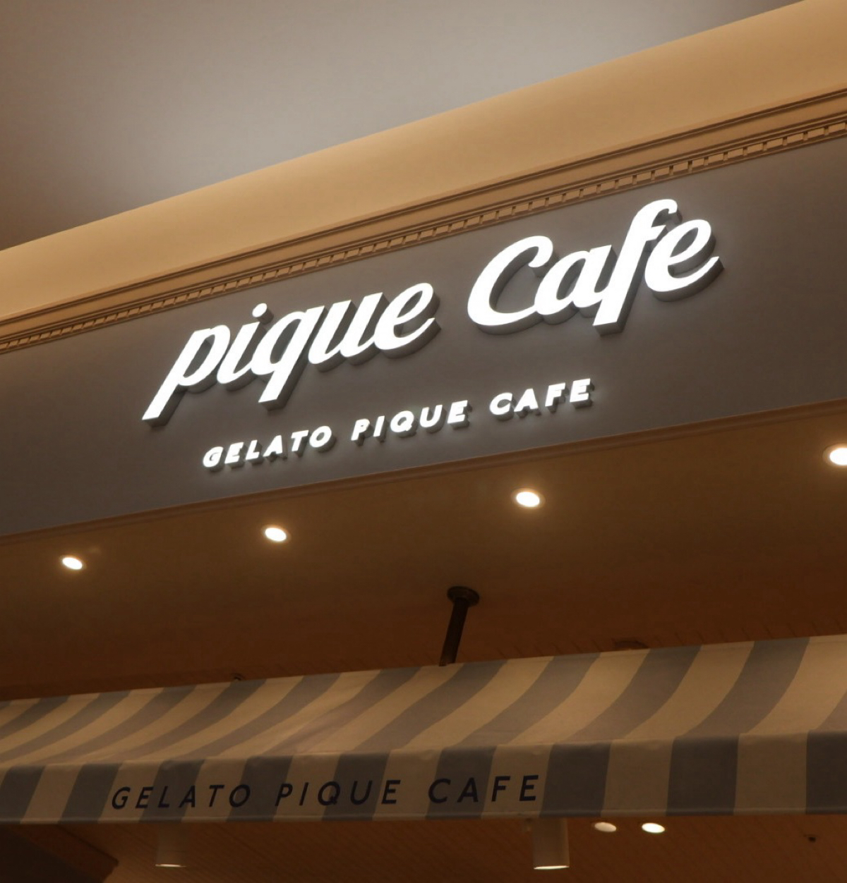 gelato pique cafe bio concept 台中Lalaport店 的外觀氛圍圖片： 由HIH J 拍攝