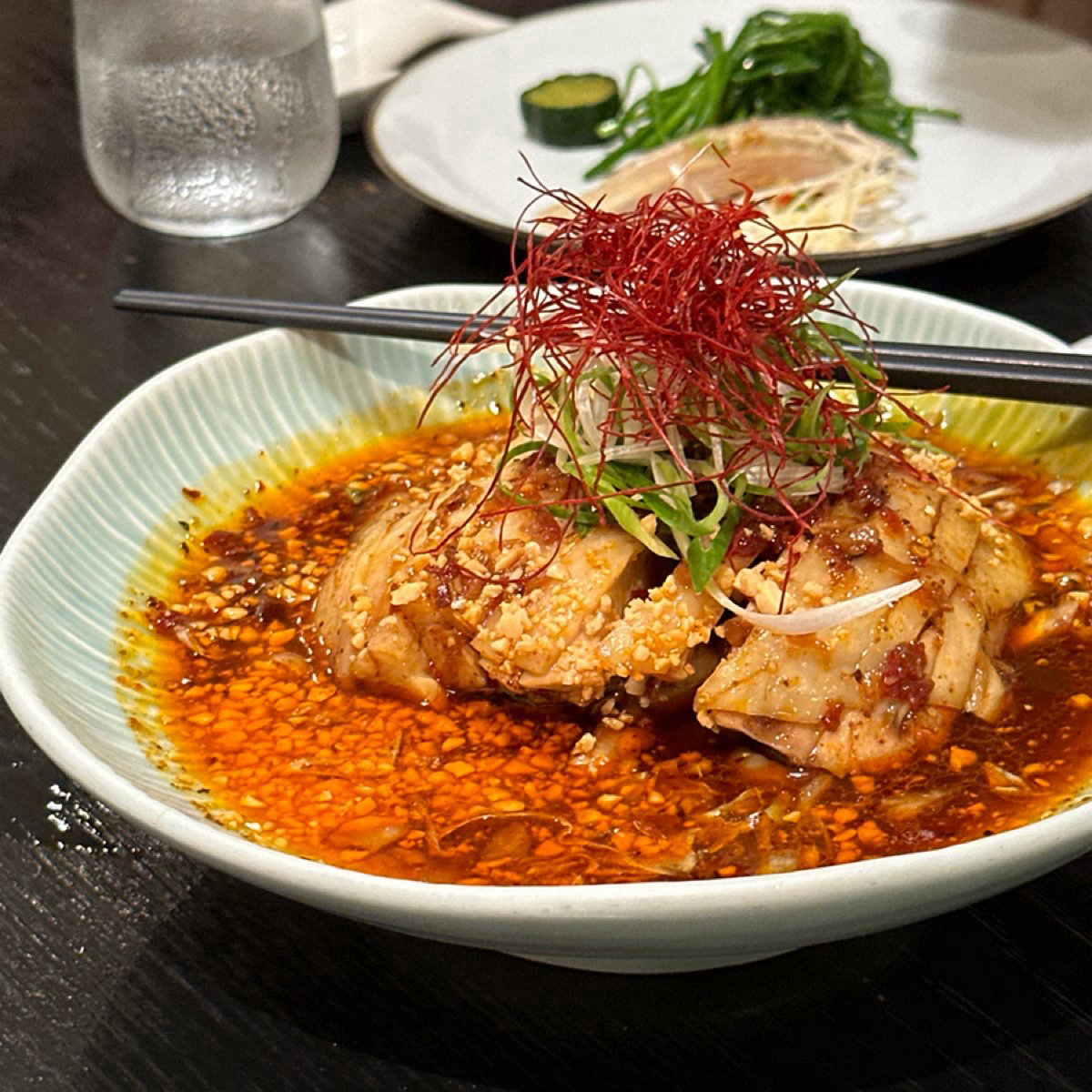 富錦樹台菜香檳 敦北店 のレストランの写真：◇ 富錦口水雞 ✨ ◇

我很喜愛的菜色，本身帶點小辣，舒肥過後的雞肉吃起來非常軟嫩多汁，作為第一道 by阿波卡 