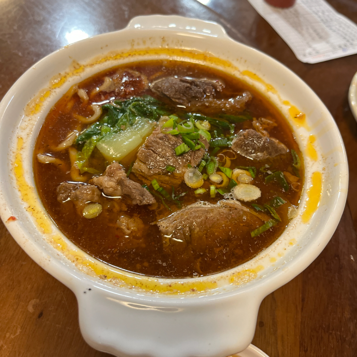 Meal image of 清真中國牛肉麵食館: 招牌紅燒牛肉麵 shot by 大胃小張