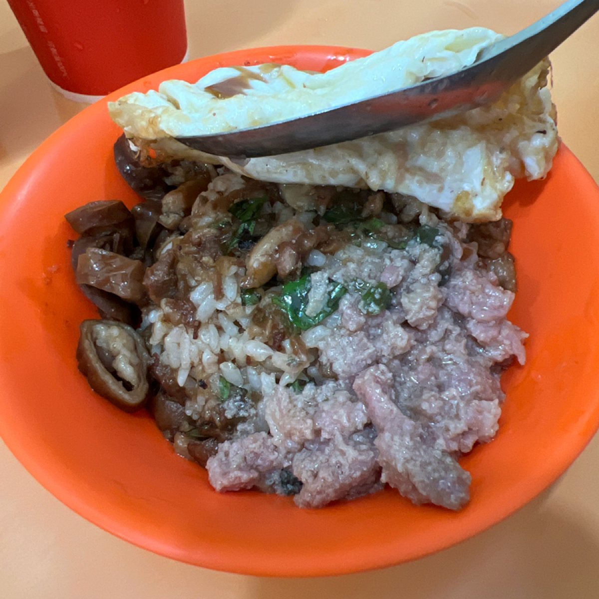 Meal image of 盧杯杯大腸滷肉飯早午餐:  shot by Sheng
