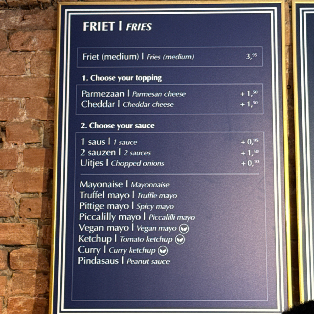 Menu image of Fabel Friet Runstraat:  shot by Palpatine