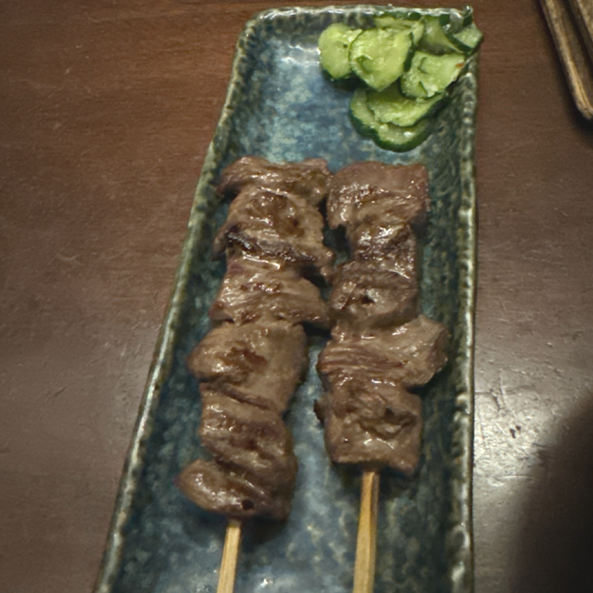 Meal image of 老時光燒肉酒肴: 牛肉串 shot by 食、動、健康