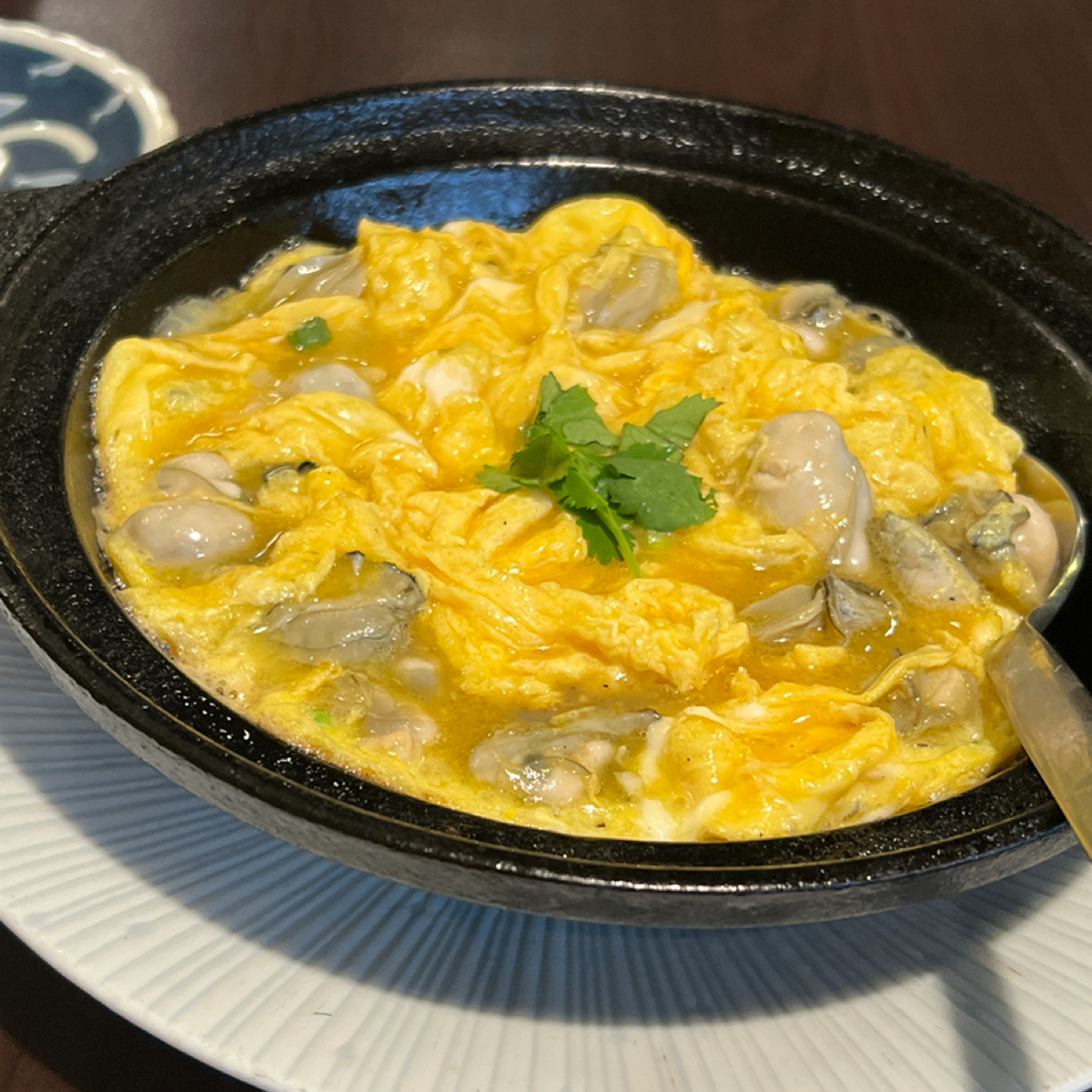 隱食家 的餐點圖片：鮮蚵炒蛋 由動吃動吃動吃 拍攝