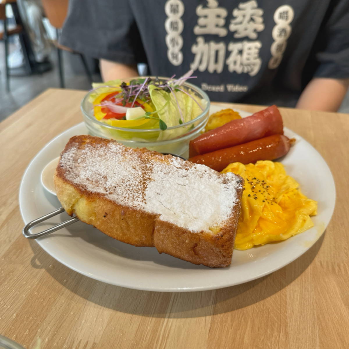 藍門咖啡早午餐 BLUE DOOR のレストランの写真：法式蛋煎吐司 byJacker 