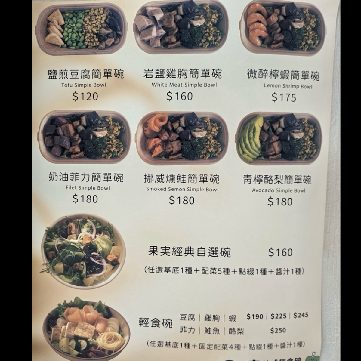 果実法式輕食碗 Growth balanced bowl のメニューの写真： by阿波卡 