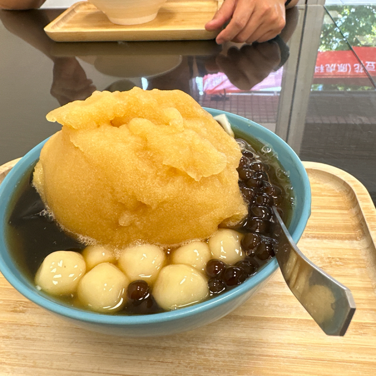 Menu image of 吉慶冰沙豆花（原虎科郵局斜對面）:  shot by 蘋果媽